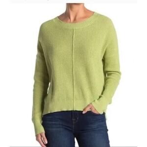 Sweet Romeo Green crew neck women’s sweater GREEN MEDIUM NEW